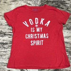 Vodka Is My Christmas Spirit Shirt